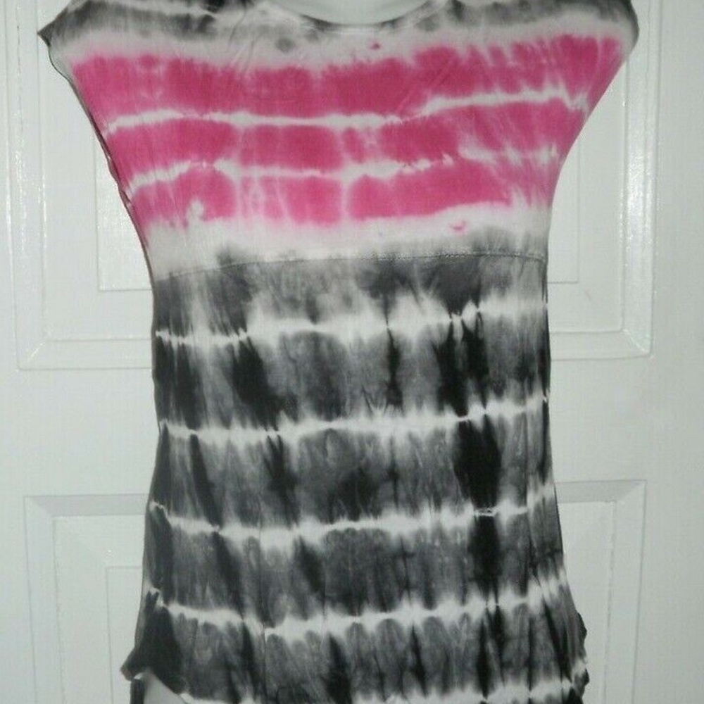 NWT ERGE Designs Los Angeles, CA  Dye Draped Racerback Tank Top